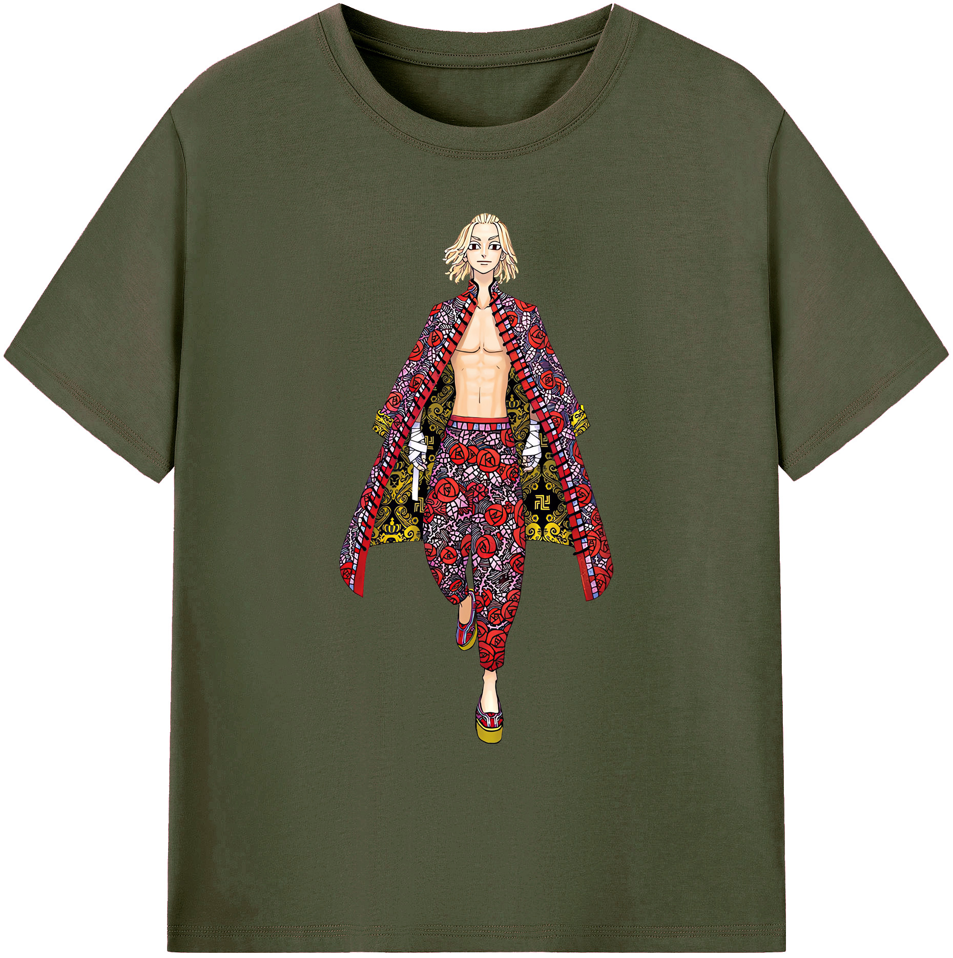 （画像用） 東京リベンジャーズ Tokyo Revengers 綿100％ メンズ半袖Tシャツ｜肌触りやわらか＆通気性